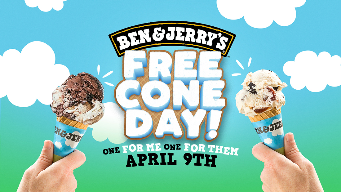 Ben and Jerry promo poster